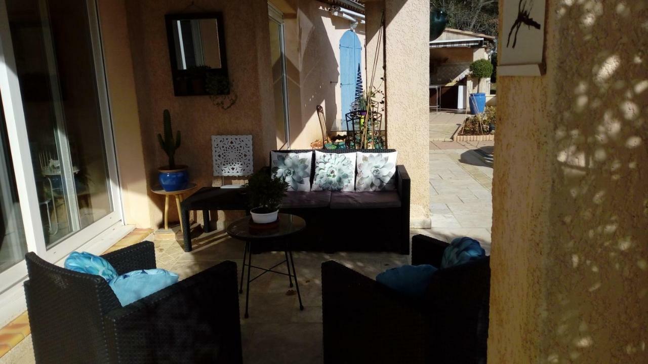 Chambre Et Table D'Hotes Villa Pomponette Nans-les-Pins Kültér fotó